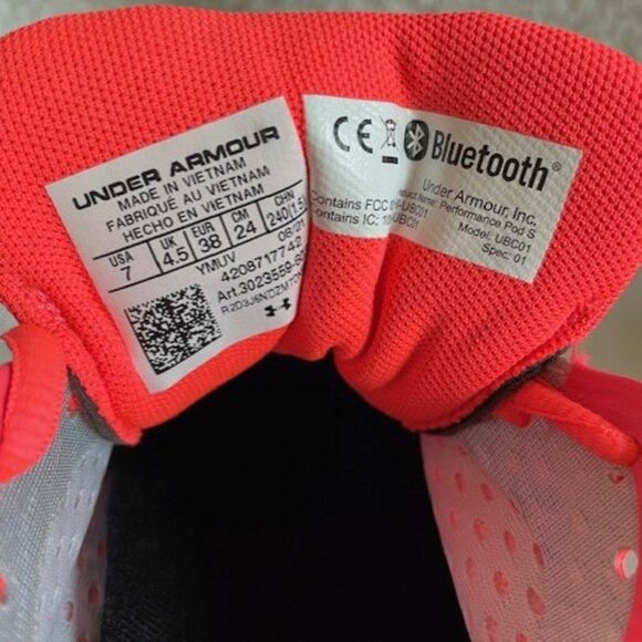 Under Armour Hovr Sonic 4 sneaker, Women's Size 7 - Picture 8 of 9